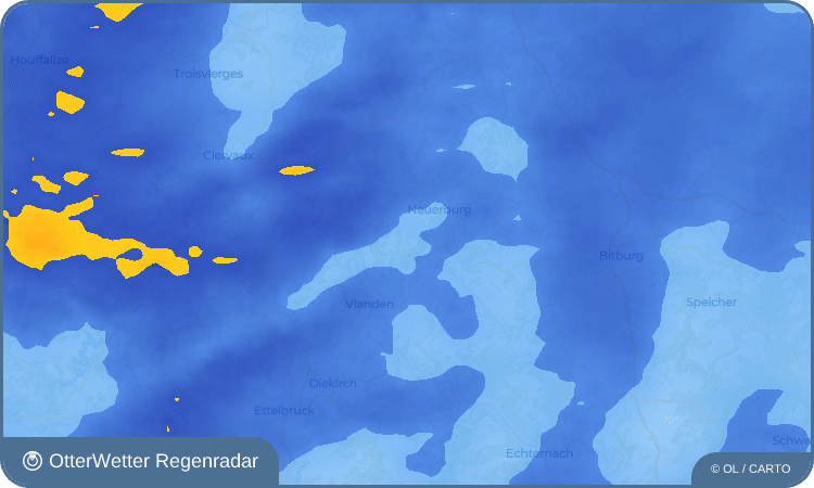 OtterWetter Regenradar-Widget Nasingen