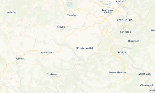 Regenradar Vorschaubild - Aktuelle Niederschläge in Naunheim und Umgebung