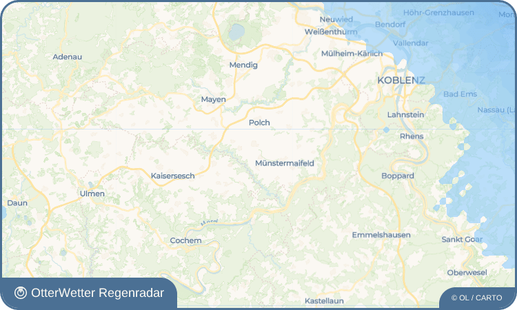 OtterWetter Regenradar-Widget Naunheim