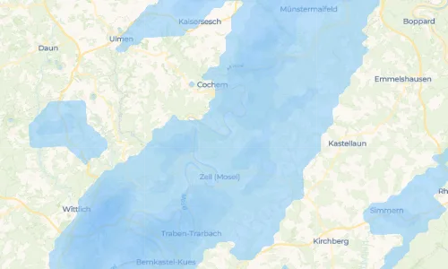 Regenradar Vorschaubild - Aktuelle Niederschläge in Nehren und Umgebung