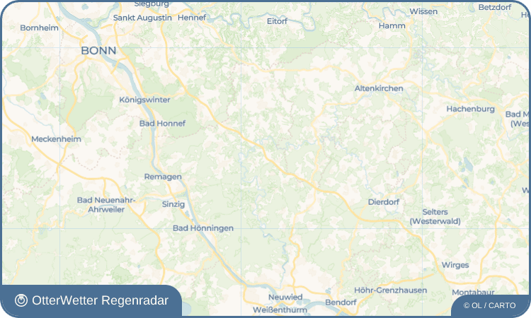 OtterWetter Regenradar-Widget Neschen