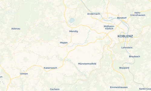 Regenradar Vorschaubild - Aktuelle Niederschläge in Nettesürsch und Umgebung