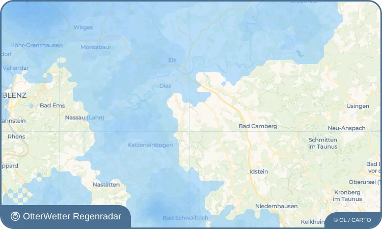 Widget-Vorschau für Netzbach Wetter-Widget-Vorschau mit Vorhersagedaten für Netzbach