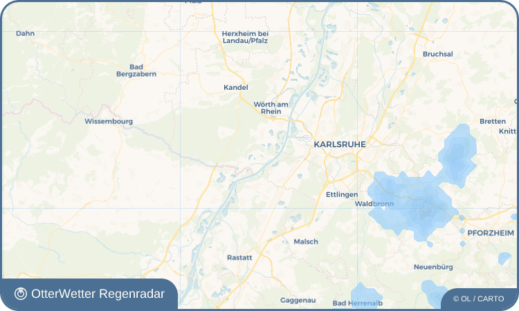 Wetter-Widget-Vorschau mit Vorhersagedaten für Neuburg am Rhein