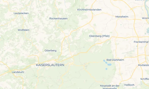 Regenradar Vorschaubild - Aktuelle Niederschläge in Neuhemsbach und Umgebung