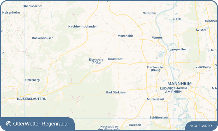 OtterWetter Regenradar-Widget Neuleiningen