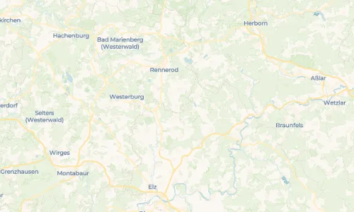 Regenradar Neunkirchen: aktuelle Niederschläge in Neunkirchen und Umgebung, Stand 25. Oktober 2026 um 22:05 Uhr