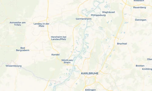 Regenradar Vorschaubild - Aktuelle Niederschläge in Neupotz und Umgebung