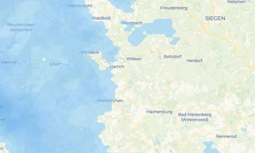 Regenradar Vorschaubild - Aktuelle Niederschläge in Neuschlade und Umgebung