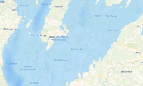 Regenradar Vorschaubild - Aktuelle Niederschläge in Neustadt/Westerwald und Umgebung