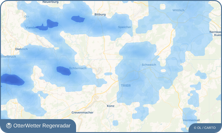 OtterWetter Regenradar-Widget Newel