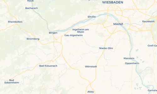 Regenradar-Vorschau: aktuelle Niederschläge in Nieder-Hilbersheim und Umgebung