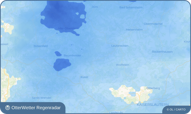 OtterWetter Regenradar-Widget Niederalben