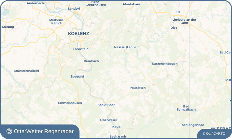 OtterWetter Regenradar-Widget Niederbachheim