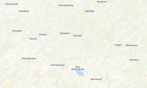 Regenradar Vorschaubild - Aktuelle Niederschläge in Niederdreisbach und Umgebung