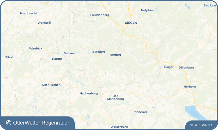 OtterWetter Regenradar-Widget Niederdreisbach