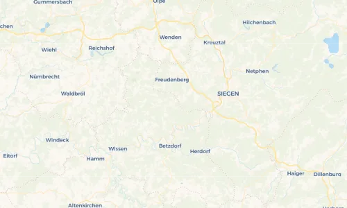 Regenradar Vorschaubild - Aktuelle Niederschläge in Niederfischbach und Umgebung