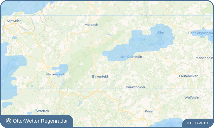 OtterWetter Regenradar-Widget Niederhambach