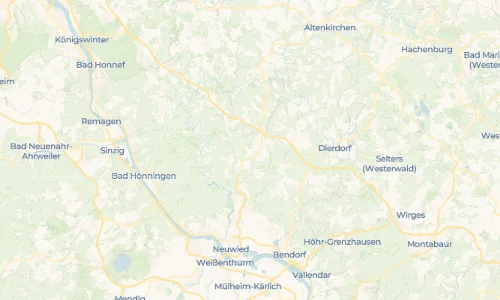 Regenradar Vorschaubild - Aktuelle Niederschläge in Niederhonnefeld und Umgebung