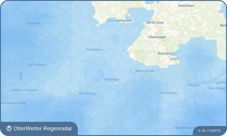OtterWetter Regenradar-Widget Niederkumbd