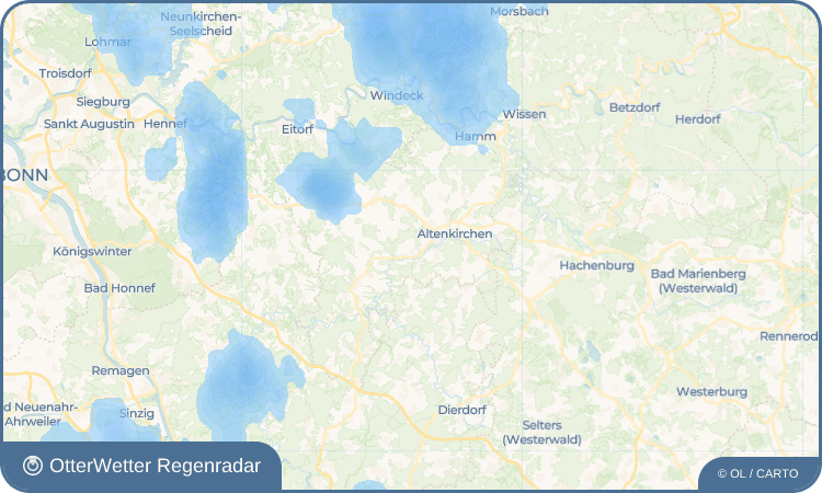 Widget-Vorschau für Niederölfen Wetter-Widget-Vorschau mit Vorhersagedaten für Niederölfen