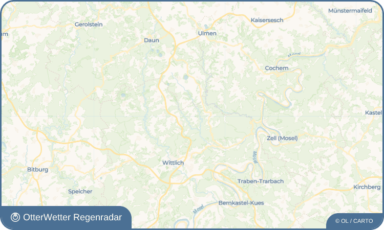 OtterWetter Regenradar-Widget Niederscheidweiler