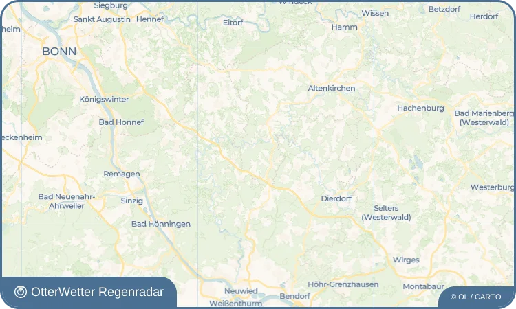 Wetter-Widget-Vorschau mit Vorhersagedaten für Niedersteinebach