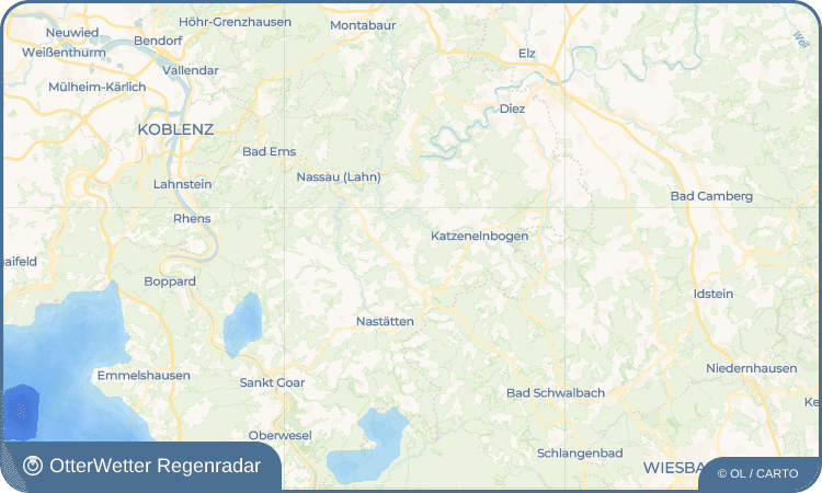 OtterWetter Regenradar-Widget Niedertiefenbach