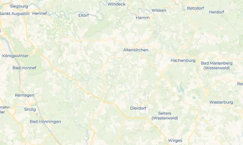Regenradar Vorschaubild - Aktuelle Niederschläge in Niederwambach und Umgebung