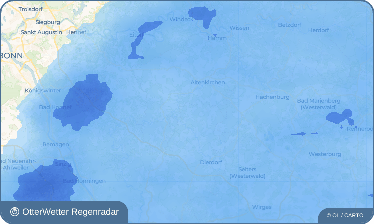 OtterWetter Regenradar-Widget Niederwambach