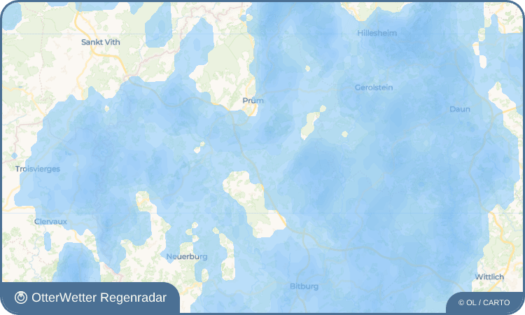 Wetter-Widget-Vorschau mit Vorhersagedaten für Nimsreuland