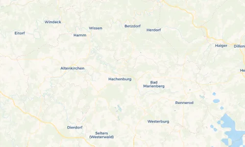 Regenradar-Vorschau: aktuelle Niederschläge in Nister und Umgebung