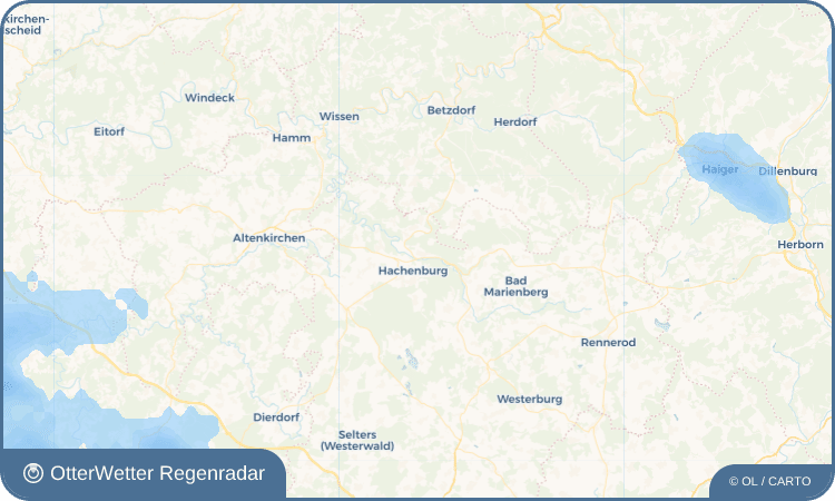 OtterWetter Regenradar-Widget Nister
