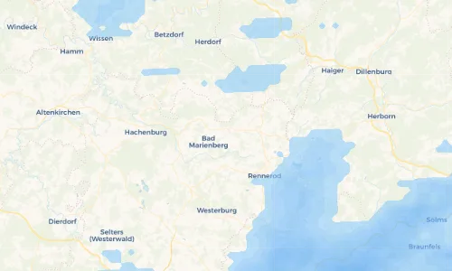 Regenradar Vorschaubild - Aktuelle Niederschläge in Nisterau und Umgebung