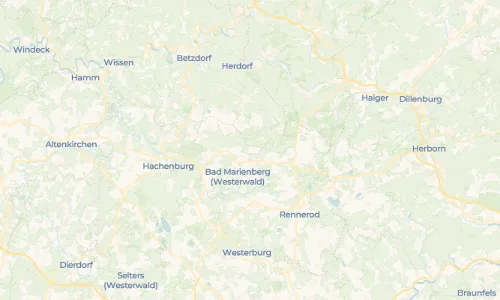 Regenradar Nisterberg: aktuelle Niederschläge in Nisterberg und Umgebung, Stand 28. Oktober 2026 um 9:55 Uhr