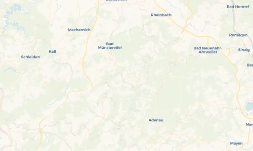 Regenradar Vorschaubild - Aktuelle Niederschläge in Nitterscheid und Umgebung