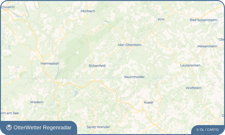 OtterWetter Regenradar-Widget Nohen
