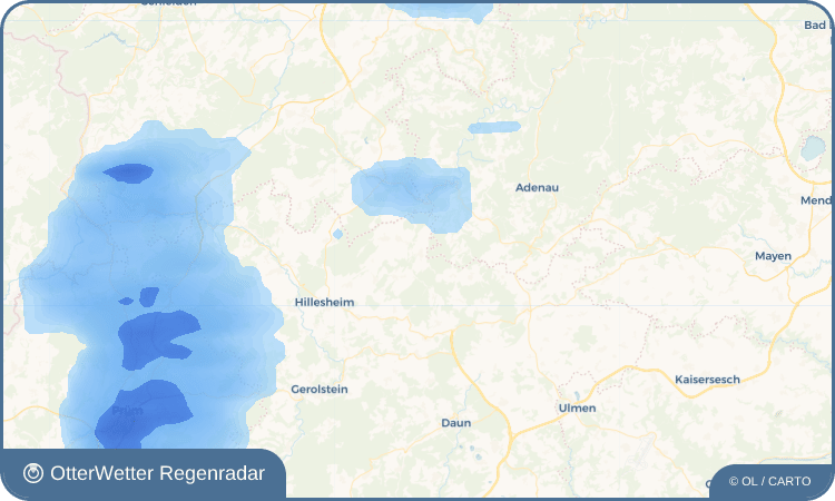 OtterWetter Regenradar-Widget Nohn
