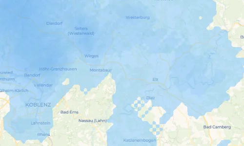 Regenradar Vorschaubild - Aktuelle Niederschläge in Nomborn und Umgebung