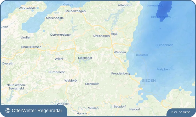 Widget-Vorschau für Nosbach Wetter-Widget-Vorschau mit Vorhersagedaten für Nosbach