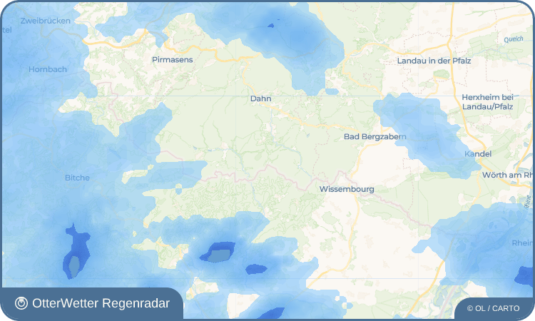 OtterWetter Regenradar-Widget Nothweiler
