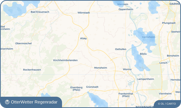 OtterWetter Regenradar-Widget Ober-Flörsheim