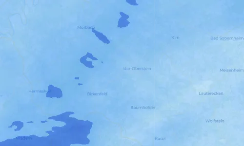 Regenradar Vorschaubild - Aktuelle Niederschläge in Oberbrombach und Umgebung