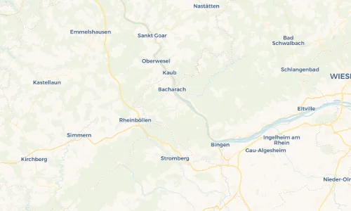 Regenradar-Vorschau: aktuelle Niederschläge in Oberdiebach und Umgebung