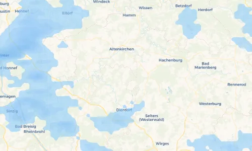 Regenradar-Vorschau: aktuelle Niederschläge in Oberdreis und Umgebung