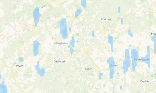 Regenradar Vorschaubild - Aktuelle Niederschläge in Oberehe und Umgebung