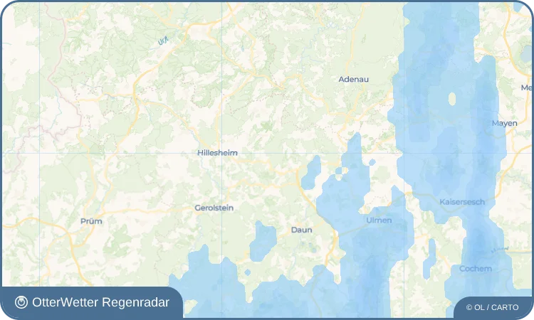 Wetter-Widget-Vorschau mit Vorhersagedaten für Oberehe