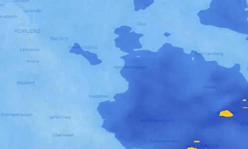 Regenradar Vorschaubild - Aktuelle Niederschläge in Oberfischbach und Umgebung