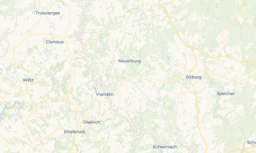 Regenradar Obergeckler: aktuelle Niederschläge in Obergeckler und Umgebung, Stand 23. Oktober 2026 um 2:00 Uhr