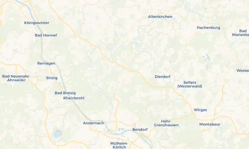 Regenradar Vorschaubild - Aktuelle Niederschläge in Oberhonnefeld und Umgebung